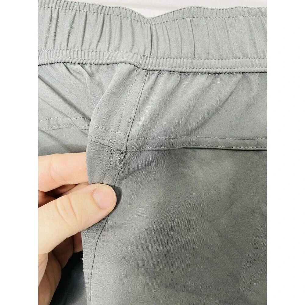 Spyder Quick Dry Swim Board Short Sz S Gray UV Protection Pockets 9